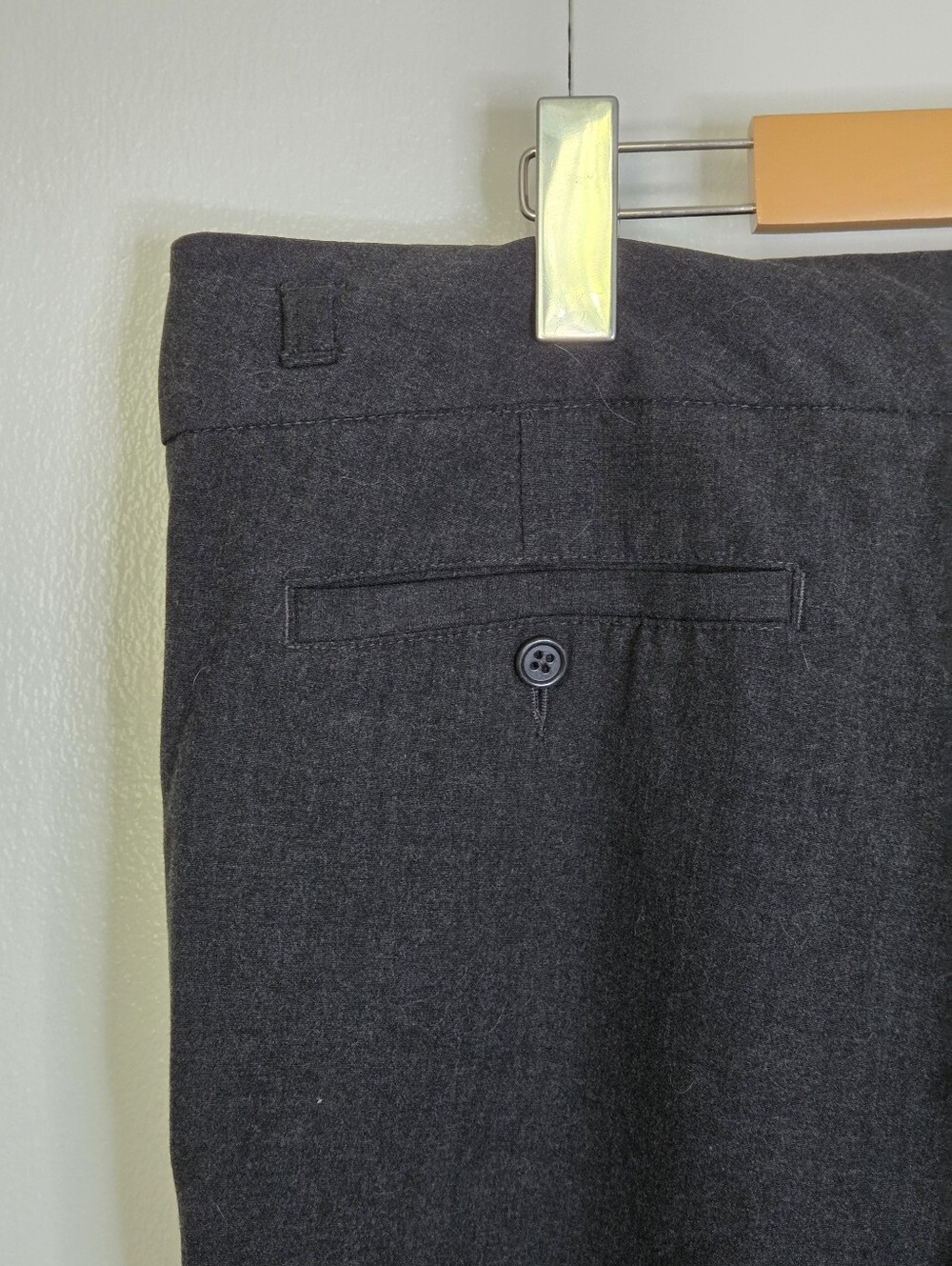 Old Navy Women's Size 14 Charcoal Chinos Straight Leg Stretch Pants